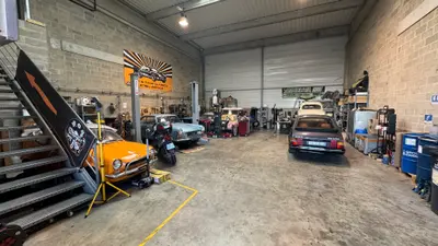 Le garage de Car et Mans Classique